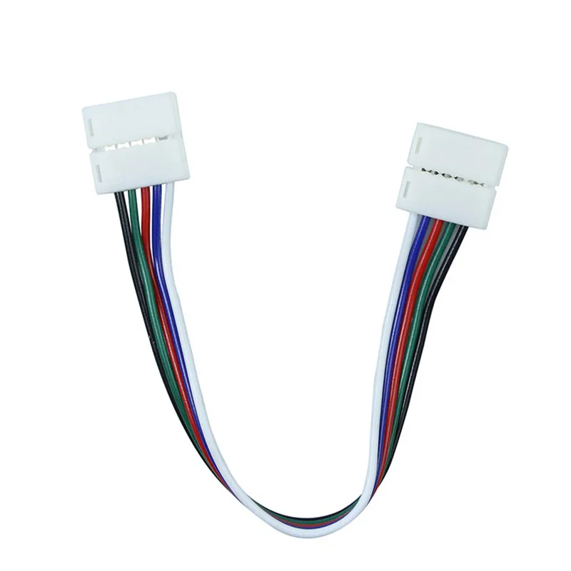 Claite 10Mm Rgbw Pcb Connector 5 Pin Core Wire Cable For Led Strip No Need Soldering Suit Connecting huismerk kopen in de aanbieding Claite 10Mm Rgbw Pcb Connector 5 Pin Core Wire Cable For Led Strip No Need Soldering Suit Connecting huismerk kopen in de aanbieding