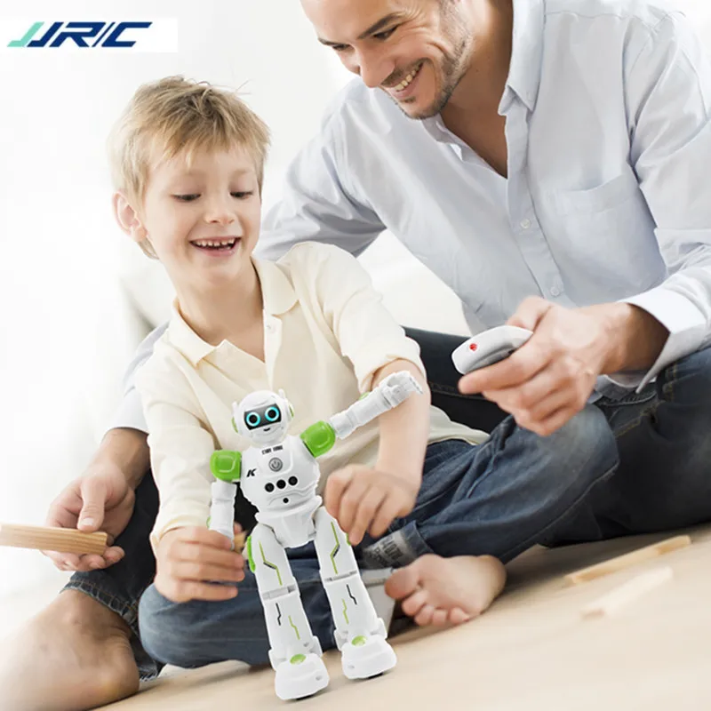 JJRC R11 пластиковый умный робот с сенсорным управлением Cady Wike Robot Song Dance Light Gliding Toy