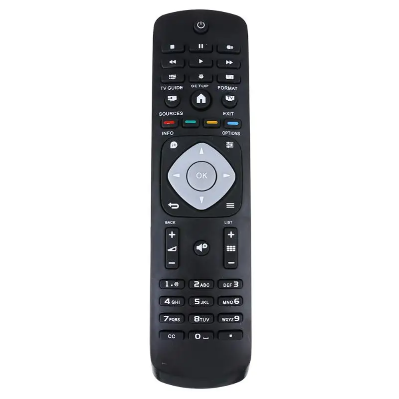 

Smart Universal TV Remote Control Replacement Television Remote Control All Functions Black for Philips 3D HDTV LCD LED TV
