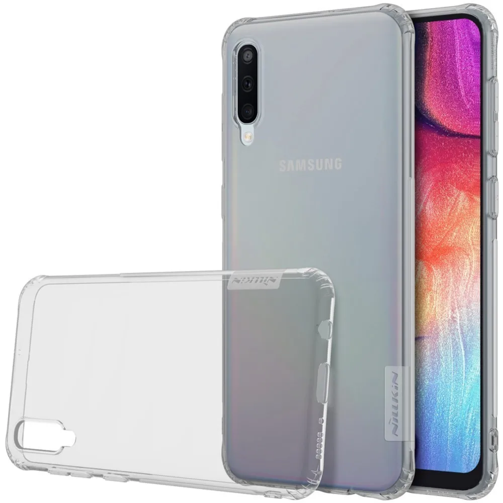 TPU Case For Samsung Galaxy A50 NILLKIN Nature Transparent Silicone Soft Back Cover for Samsung A50 Case TPU Case For Samsung Galaxy A50 NILLKIN Nature Transparent Silicone Soft Back Cover for Samsung A50 Case