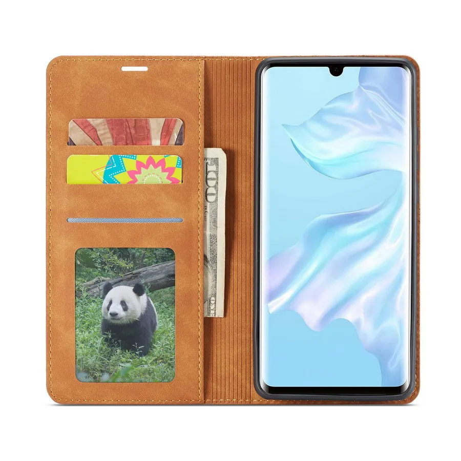 Кожаный флип чехол Hoes для huawei P30 Pro P Smart 2019 Honor 10 Lite s роскошный держатель карт