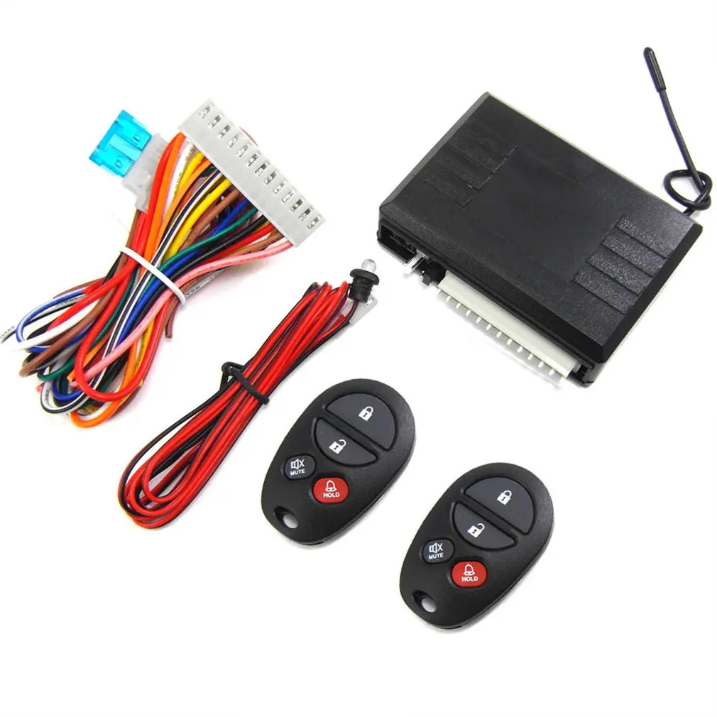 

12V Vehicle Keyless Entry System Universal Car Remote Central Kit Window Door Lock With Remote Controllers