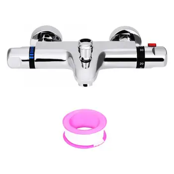 

High-Quality Thermostatic Chrome-plating Triple Water Faucet Tap for Shower Bathtub Corrosion-Resistant And Beautiful