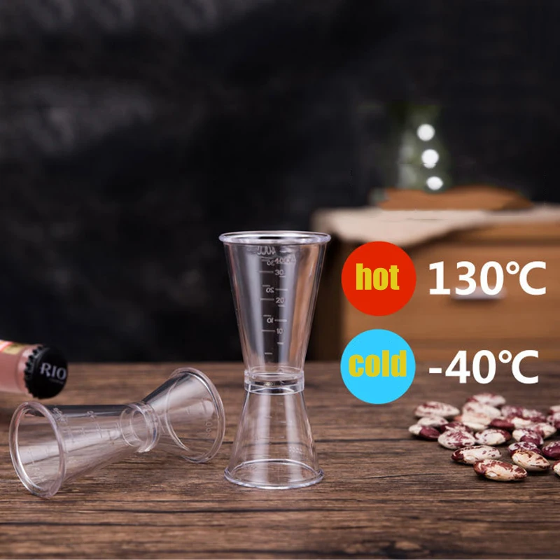 

S/L Jigger Single Double Shot Cocktail Wine Measure Cup For Bar Party Cafe Home