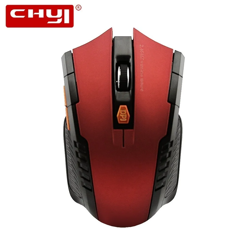 CHYI Wireless Gaming Mouse Ergonomic 6D Optical Mause Gamer Cool Computer Mice 800-1200-1600DPI Ajustable For PC Laptop Desktop CHYI Wireless Gaming Mouse Ergonomic 6D Optical Mause Gamer Cool Computer Mice 800-1200-1600DPI Ajustable For PC Laptop Desktop