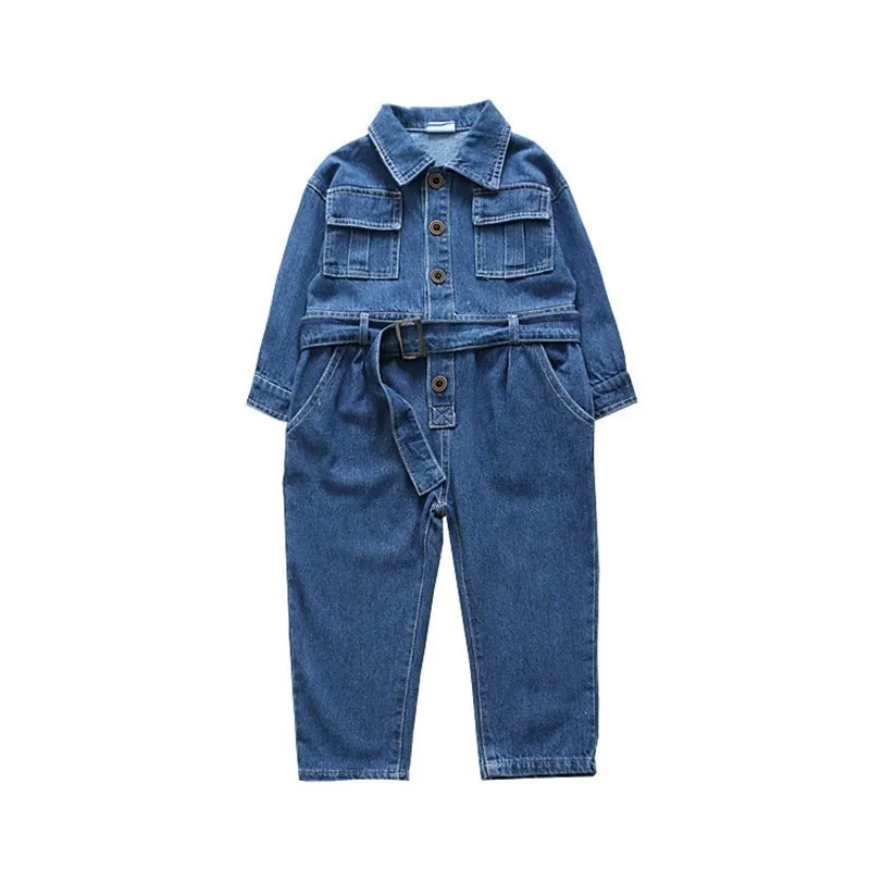 

girl overalls denim long sleeve baby girl clothes for girl pants kids clothes