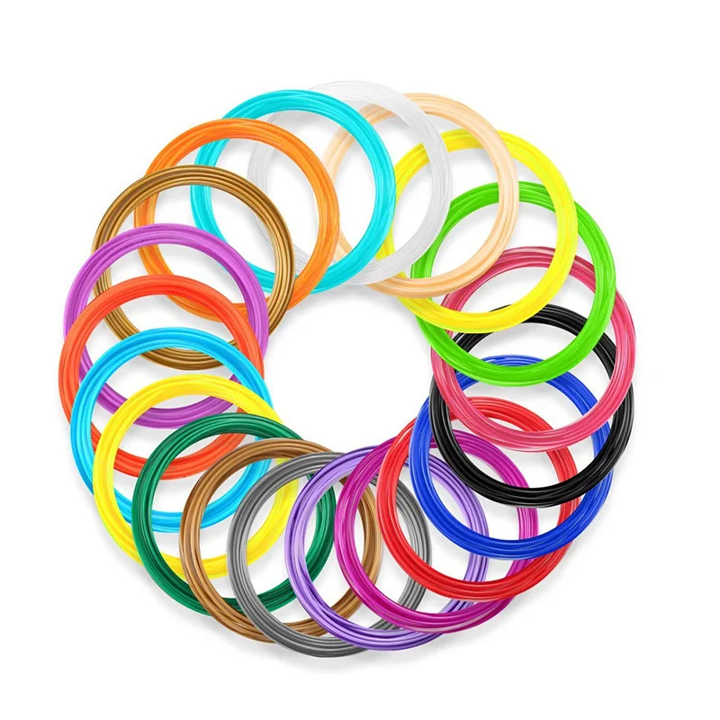 3d Pen Filament PLA 3.0mm 20 Colors 3D Printer Materials For Printing 5M/Package x Packs | Компьютеры и офис