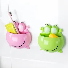 Прочная настенная присоска в форме лягушки tandenborstelhouder подставка для щетки держатель для ванной