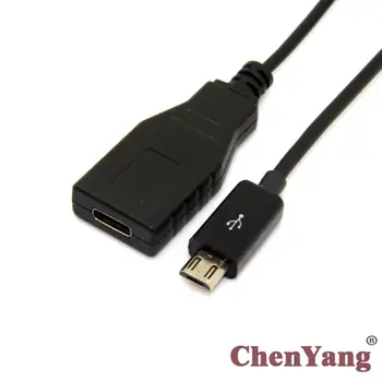 

Zihan Male Micro USB 2.0 to USB-C USB 3.1 Type C Female Extension Data Cable 10cm for Mac book& Tablet & Mobile Phone