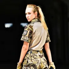 Мужская Женская камуфляжная тактическая футболка с коротким рукавом, армейская летняя футболка для фанатов, походов, кемпинга, охоты, тренировочная Военная футболка, одежда