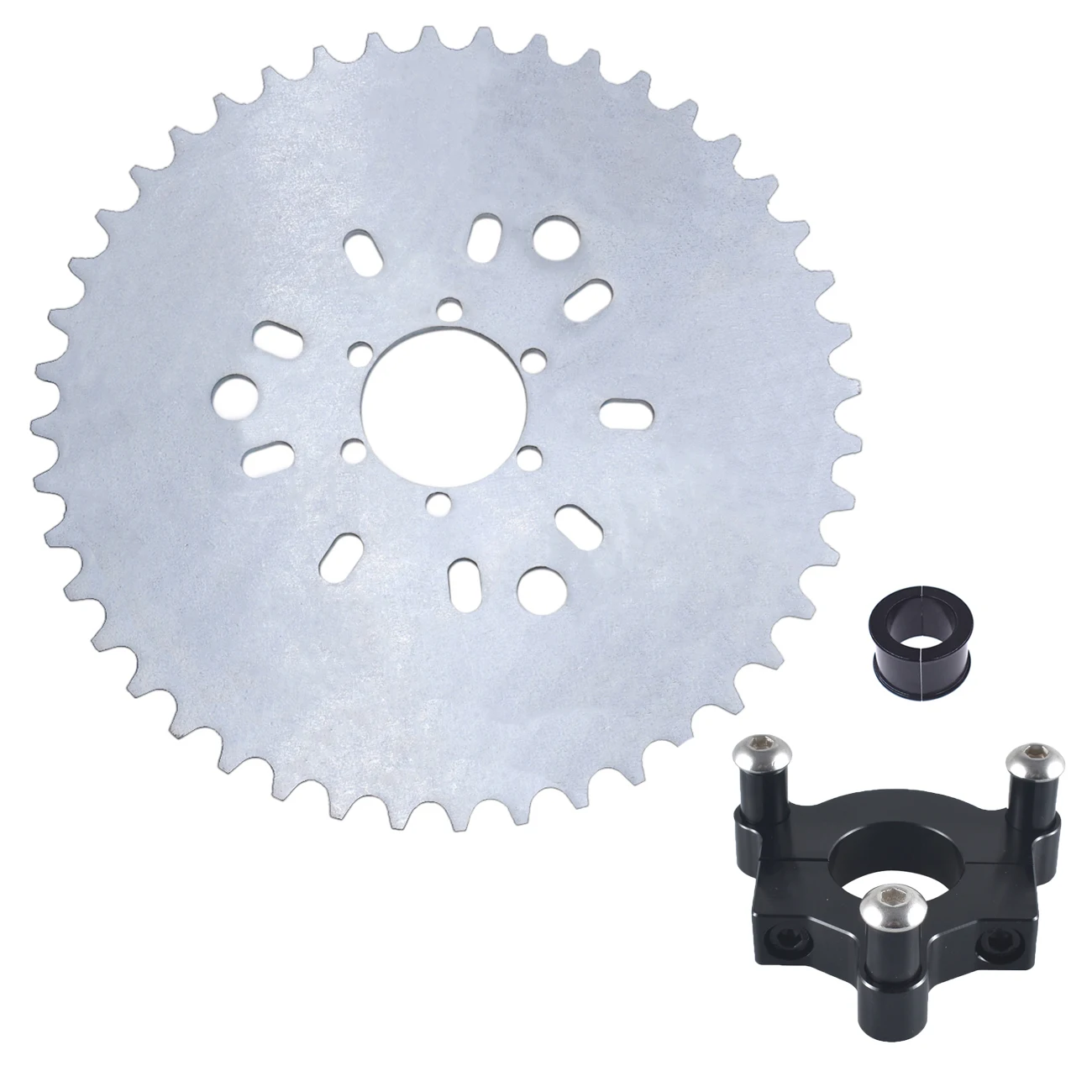 

Blake 1" / 1.5" CNC Adapter 44T Sprocket Fits 80cc 2 Stroke Motorized Bicycle