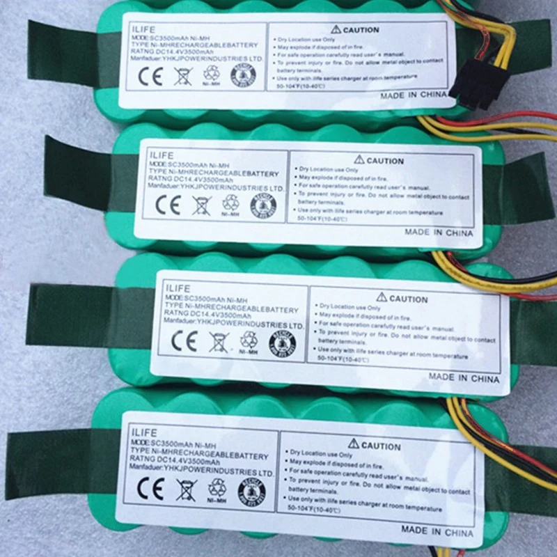 Ni mh 14 4 V 3500Mah для Panda X500 X600 батарея Для Ecovacs Зеркало Cr120 пылесос Dibea X580|Запчасти