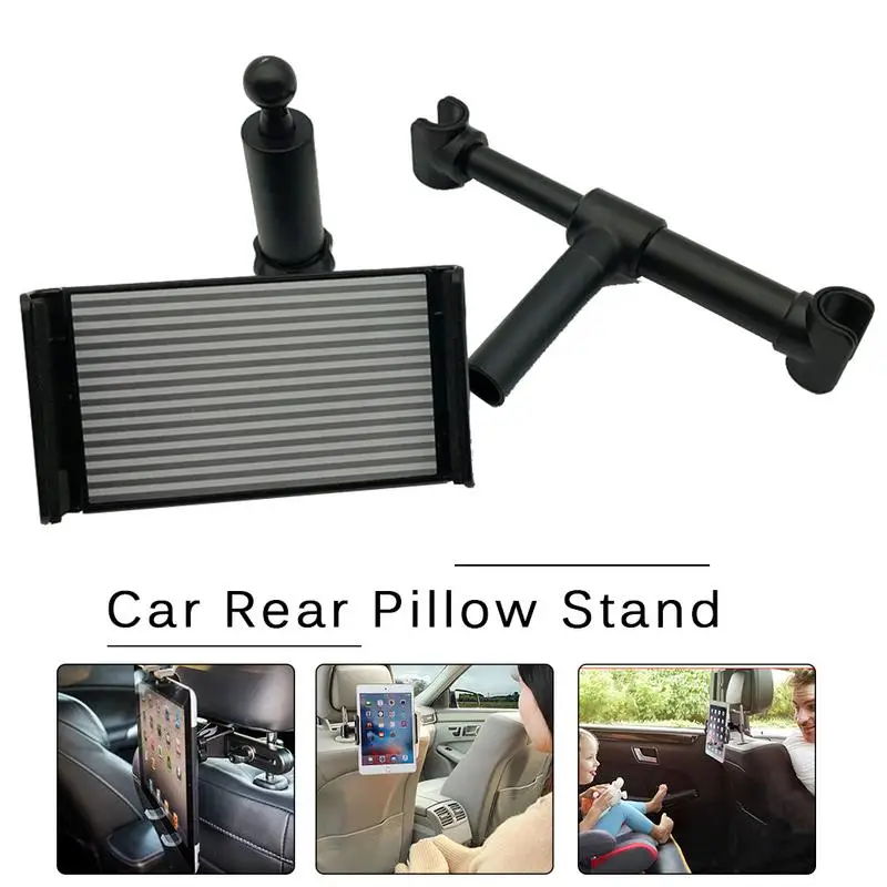 

Car Back Seat Holder Headrest Tablet Mount Stand 360 Degree Rotatable Seat Back Bracket For Cell Phone For IPhone Accessories