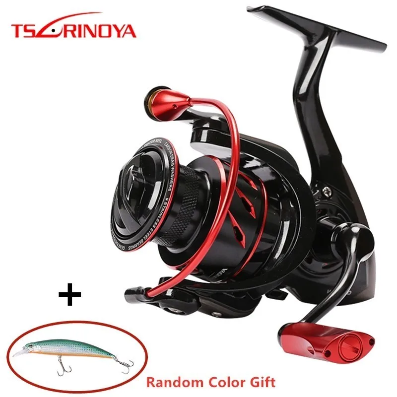 Tsurinoya Whirlwing 800 1000 2000 3000 المياه المالحة غزل الصيد بكرة 8 + 1BB ماكس السحب 4-11 كجم المعادن مقبض الكارب الغزل بكرات