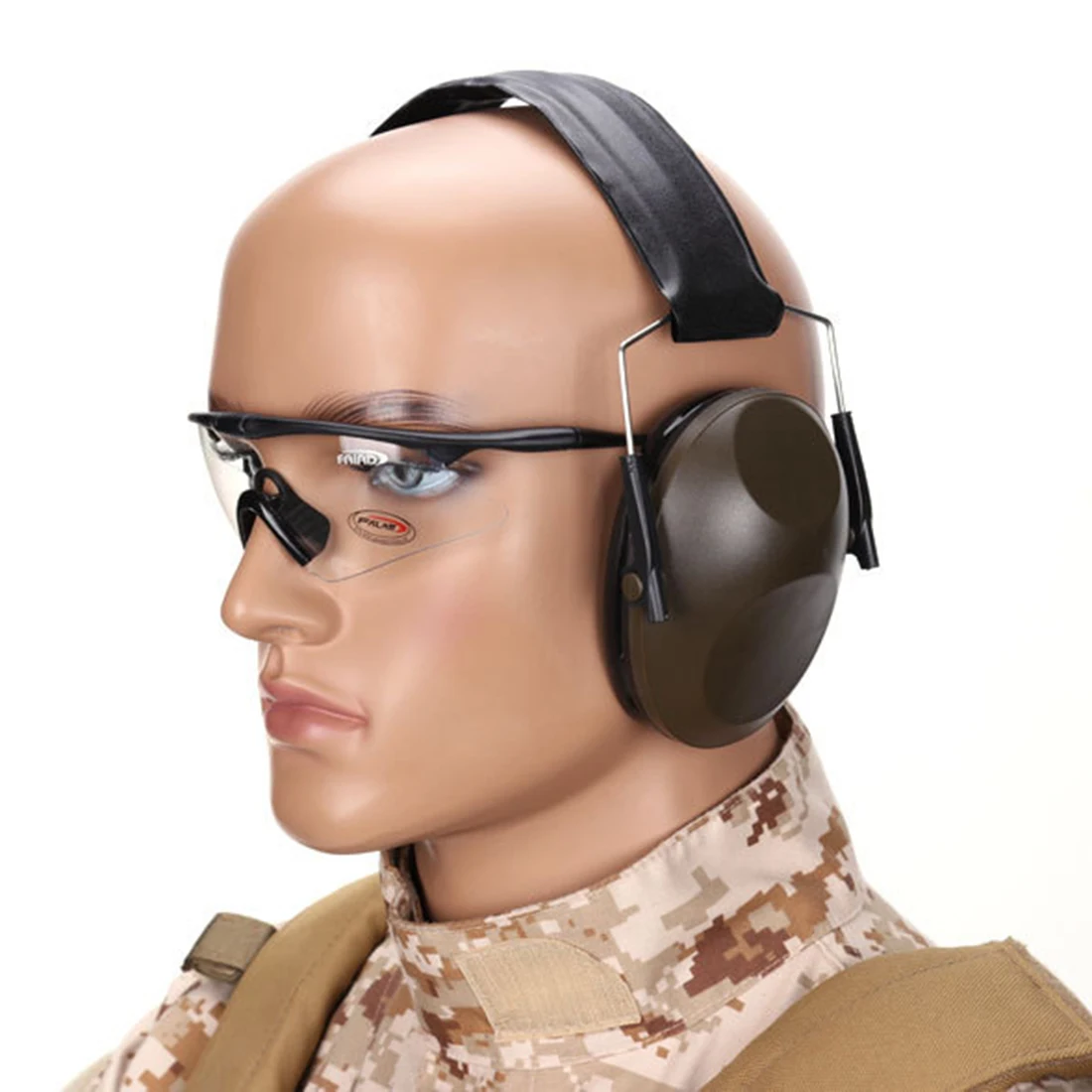2019 Noise-Cancelling Headset Denoiser Headphones Outdoor Hunting Head-mounted Tactical Communication Equipment for Airsoft