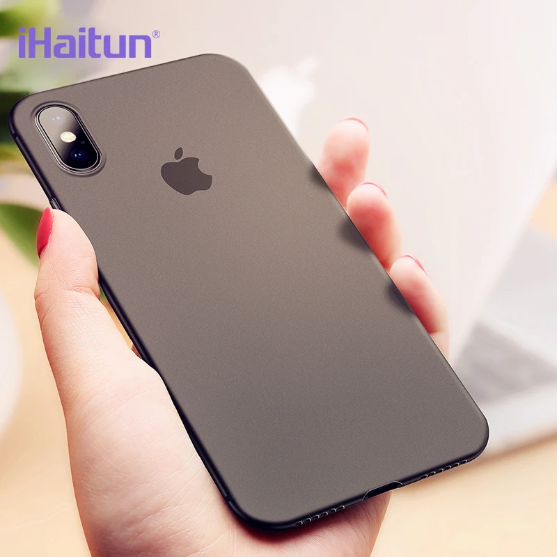 Роскошный чехол iHaitun для телефона iPhone XS MAX XR ультратонкие чехлы из поликарбоната