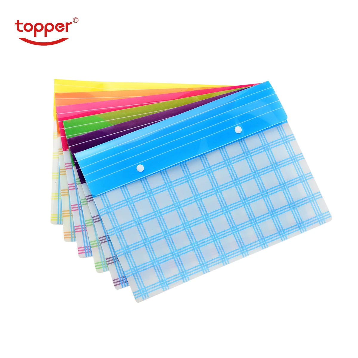 

6pcs/set freeshiping FC/A4 size transparent printed Plastic document bag fileFolders Filing Paper Storage Office School Supplies