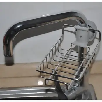 

Kitchen Practical Faucet Rack Detergent Sponge Storage Organizer Water Filtering Sundries Storage Shelf For Bathroom