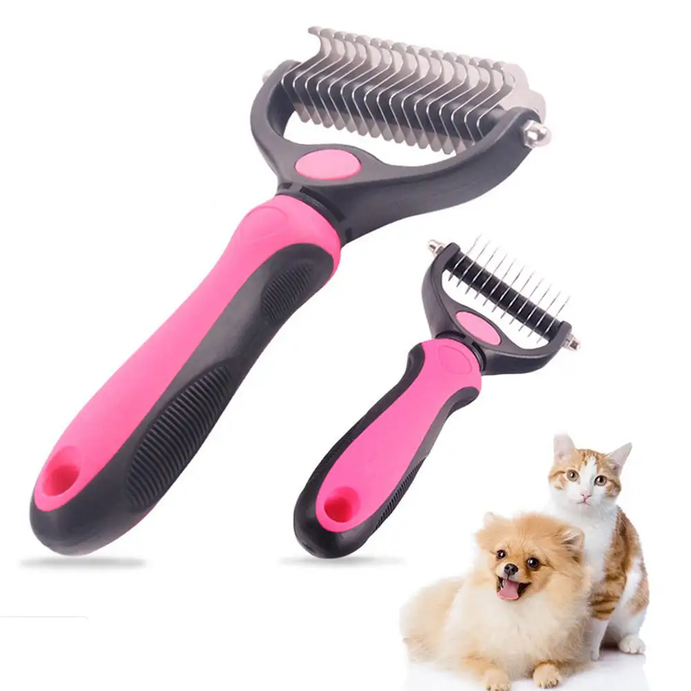 Pratical Pet меховой узел резак удаление грабли Груминг Shedding щетка расческа собака