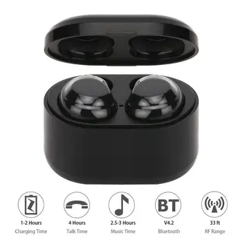 

VODOOL X6 Mini TWS Bluetooth Earbuds True Wireless In Ear Earphone Stereo Waterproof Sports Headset With Mic For iPhone Samsung