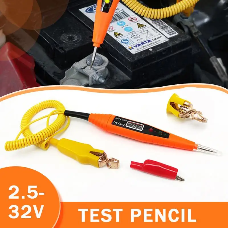 

Automotive circuit repair digital display electric pen repair line induction test pencil car with electroscope test light 2.5-32