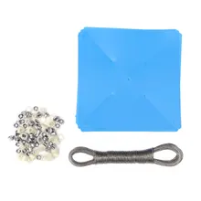 10 шт. пластиковый штифт ветряной мельницы ветряной Спиннер детская игрушка садовая газон вечерние украшения(Небесно-голубой