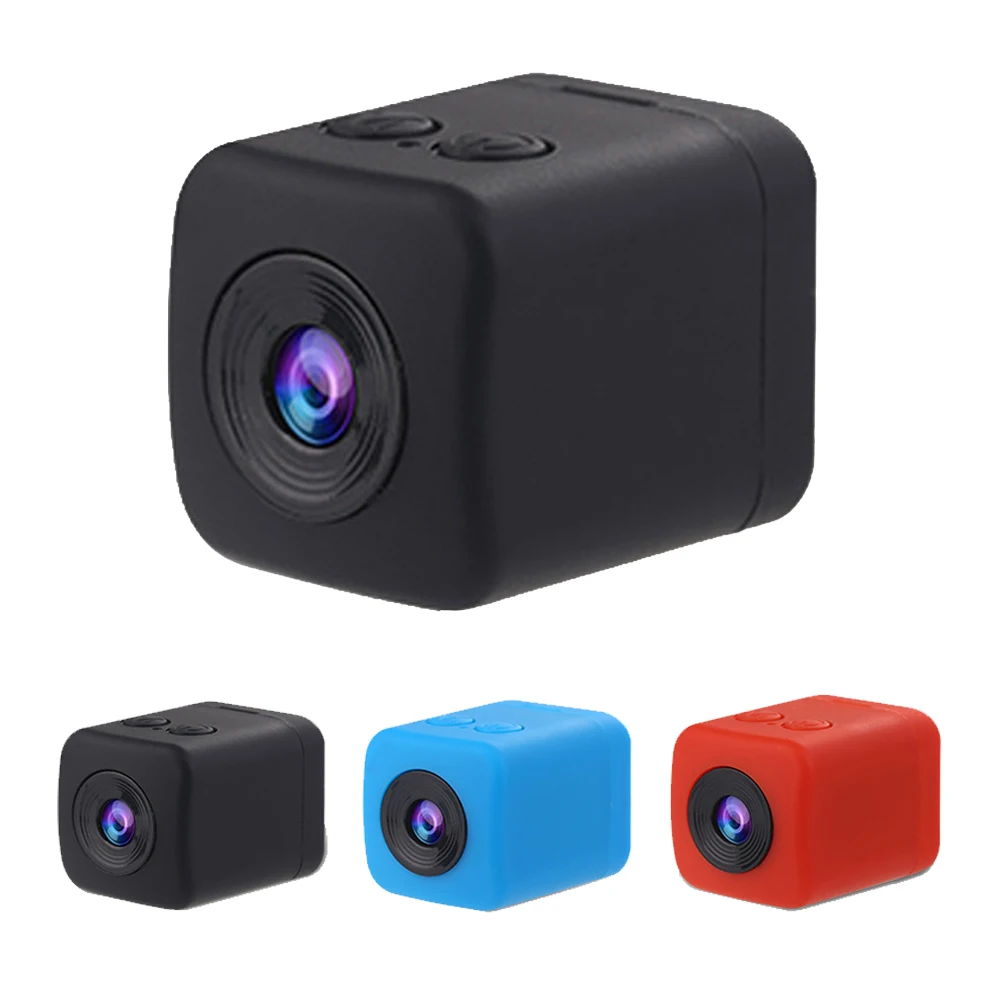 

CWH Mini Camera Motorcycle DV 1080P HD Driving Recorder Motion Detection Sports Mini DV Video Recorder DVR SQ19
