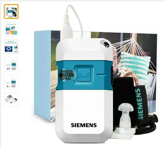Цифровой карманный слуховой аппарат Siemens Pockettio DMP для умеренных и тяжелых потерь