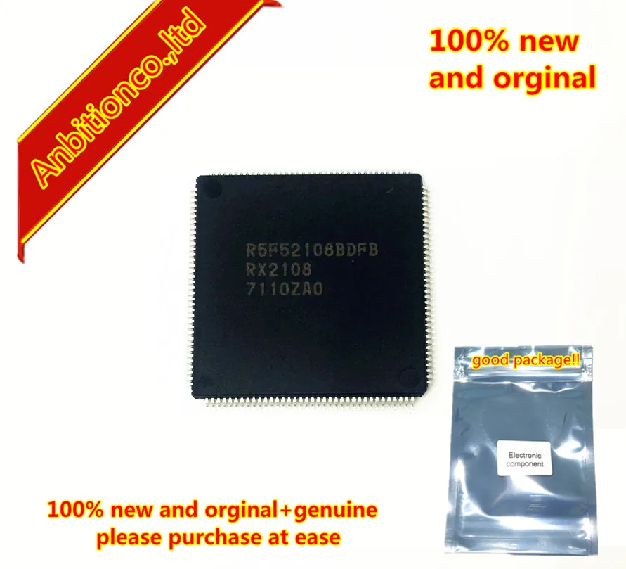 

Новые и оригинальные R5F52108BDFB QFP 100% 10 шт.