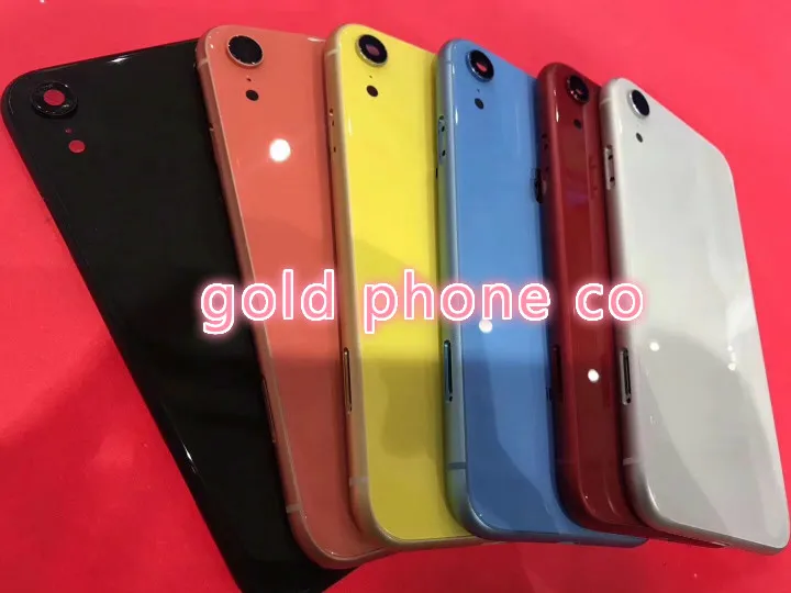 Original Real Back Glass For iPhone XR Battery Cover Rear Door For iPhone XR Back Housing Original Real Back Glass For iPhone XR Battery Cover Rear Door For iPhone XR Back Housing