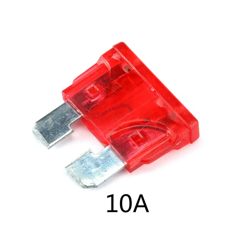 Medium Standard Blade Fuse Insert ZINC Pins 1A 2A 3A 5A 7.5A 10A 15A 20A 30A 40A 50A 10pcs Refitted For Auto Car Truck blade fuses car fuses