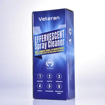 

Veteran Dropshipping 10PCS Multifunctional Effervescent Spray Cleaner Set WITH BOTTLE Car Cleaning Effervescent Spray Cleaner