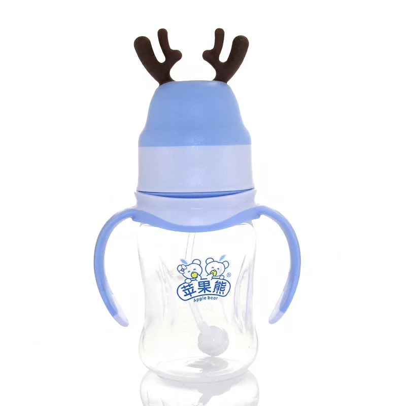 

Feeding Bottle Baby Small Antler Pp Baby Feeding Bottle Plastic Feeding Bottle Oem Customized 210ml