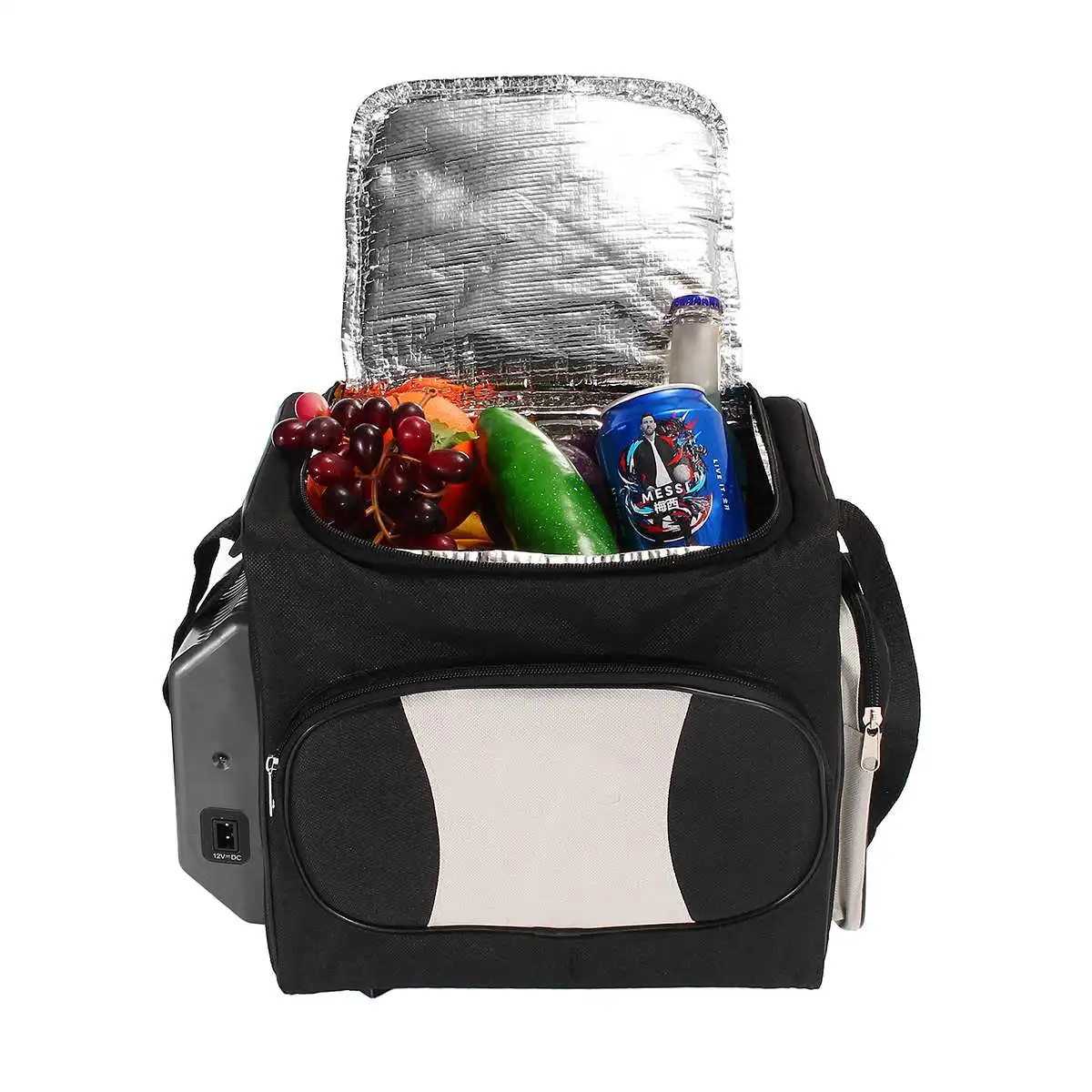 12L 12V Portable Freezer Mini Fridge Camping Car Boat Caravan Cooler Refrigerator Bag Multifunction Car Electrical Appliance