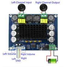 TPA3116 D2 120 Вт+ 120 Вт двухканальный стерео цифровой аудио усилитель доска DIY звуковой динамик домашняя цифровая плата усилителя