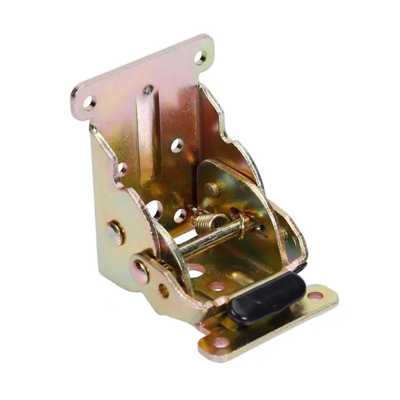 

Iron Folding Hinge Notebook Table Leg Brackets Desk Chair Feet Extension Self Locking Furniture Hinges