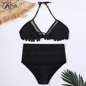 

Urifens Biquinis Feminino 2019 Summer Swimwear Women Sexy Swimsuit High Waist Bikini Push Up Beach Swimwear Swim Suit LJN26