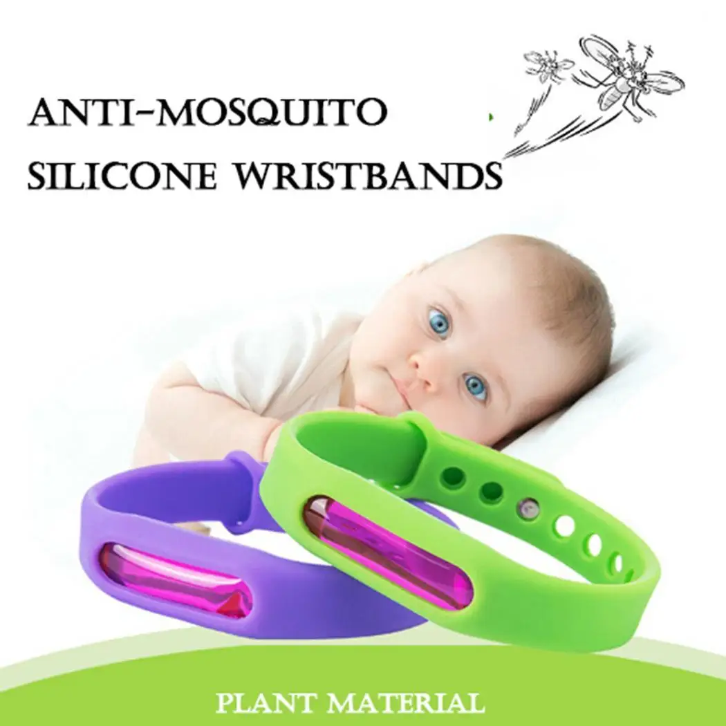 Natural Anti Mosquito Insect Repellent Bracelet Casual Wrist Band Random 1 x All Skin Typesin