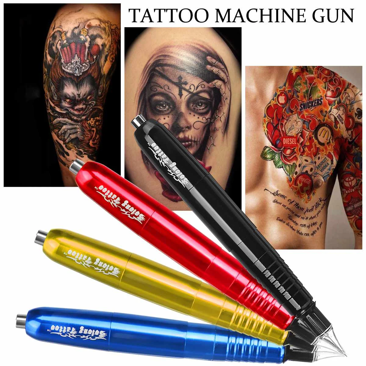 

25000RPM Tattoo Machine Kit Makeup Pen Embroidery Machine Semi-permanent Eyebrow Tatoo Pen Lipstick Body Tatoo Pen Machine