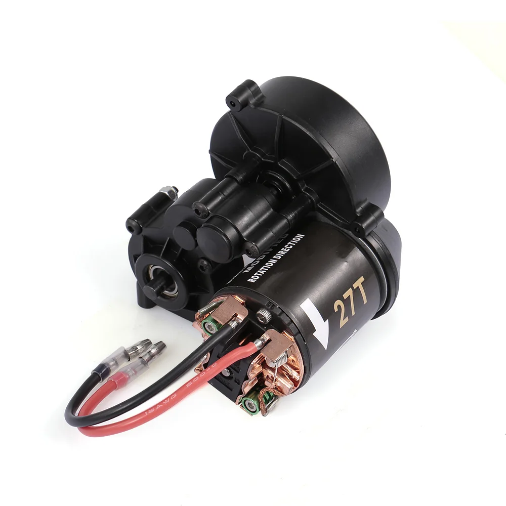 AUSTAR 540 27T RC Brushed Motor with Gear Box for 1/10 Axial SCX10 RC4WD D90 Crawler Climbing RC Car