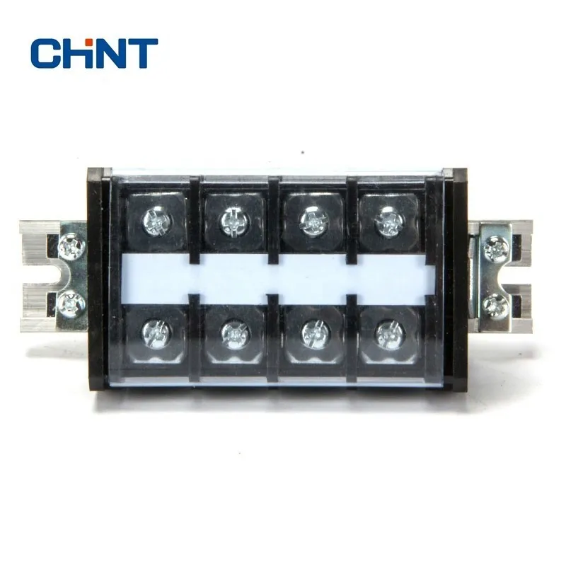 

CHINT Terminal Block Rail Type Connection Terminal Wire Connector 60A 4 Position Connection Row Terminal Row Plate TD-60/4