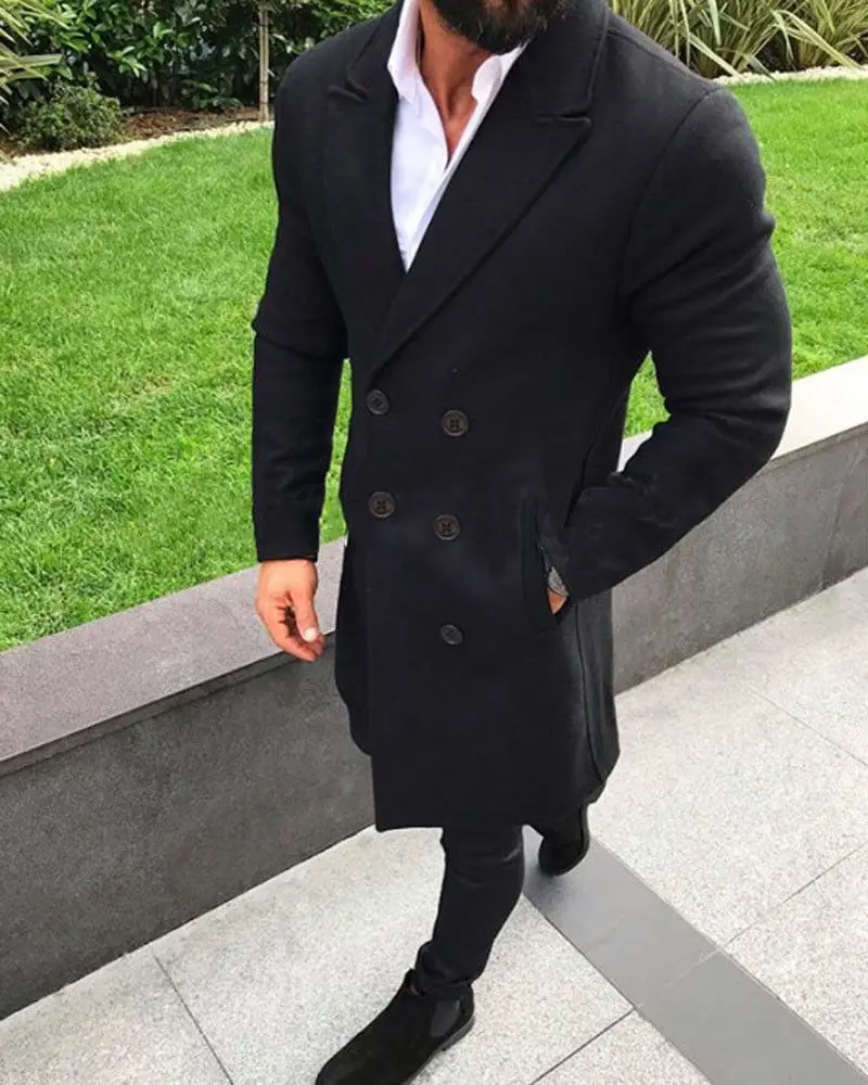 Мужская Военная смесь зимняя ветровка куртка воронка шеи Черный Серый Великобритания Размер M L XL 2XL 3XL