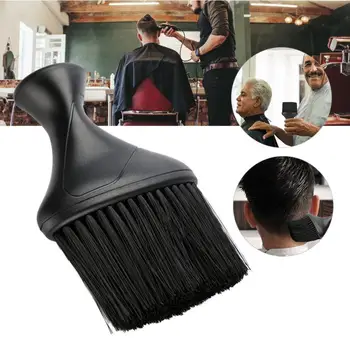 

Soft Black Neck Face Duster Brushes Barber Hair Clean Hairbrush Salon Cutting Hairdressing For Barber Styling Tool V