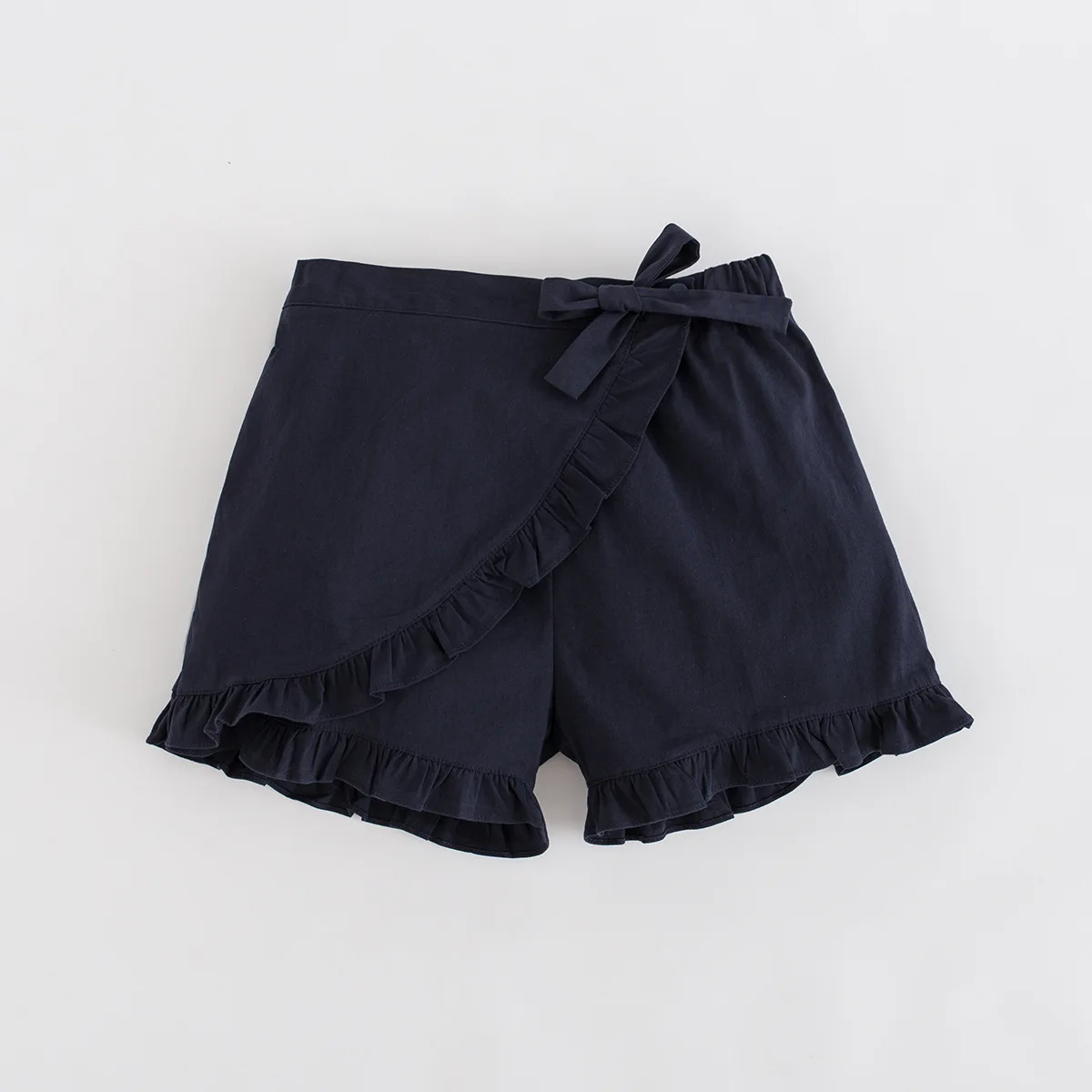 

Summer Baby Girls European And American Girls Short-pants Cute Solid Color Cotton Shorts Children's Clothing