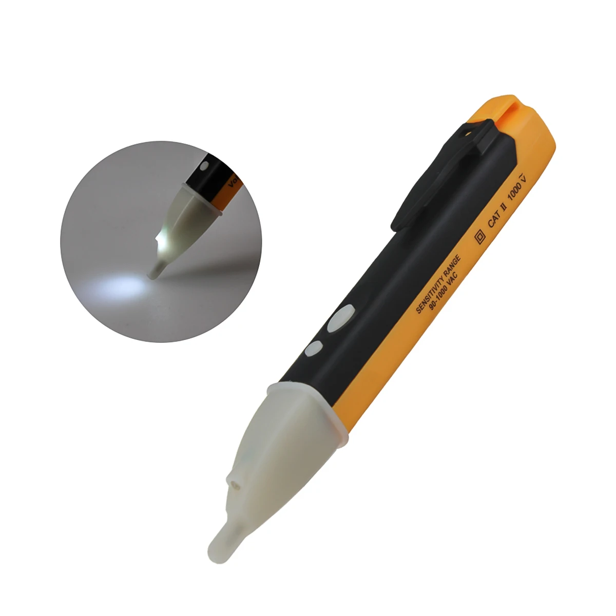 Детектор напряжения карандаш светодиодный Напряжение тесты er Multi-sensor Бесконтактный измерения тесты Электрический инструмент AC 90 в к AC 1000 в