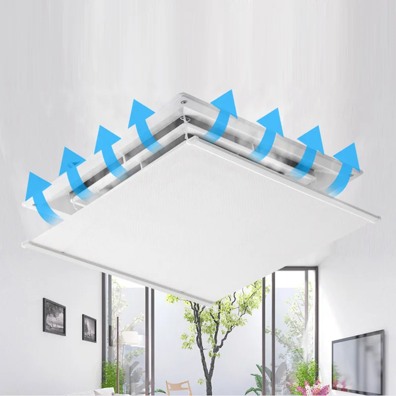 

Anti Direct Blowing Ceiling Air Conditioner Windshield Wind Deflector Wind Guide Baffle for Home Central Air Conditioner WD002