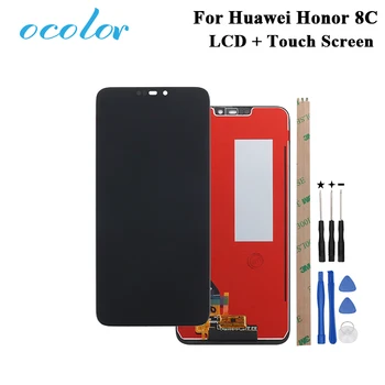 

ocolor For Huawei Honor 8C BKK-AL10 LCD Display and Touch Screen Digitizer Assembly Replacement With Tools For Huawei Honor 8C