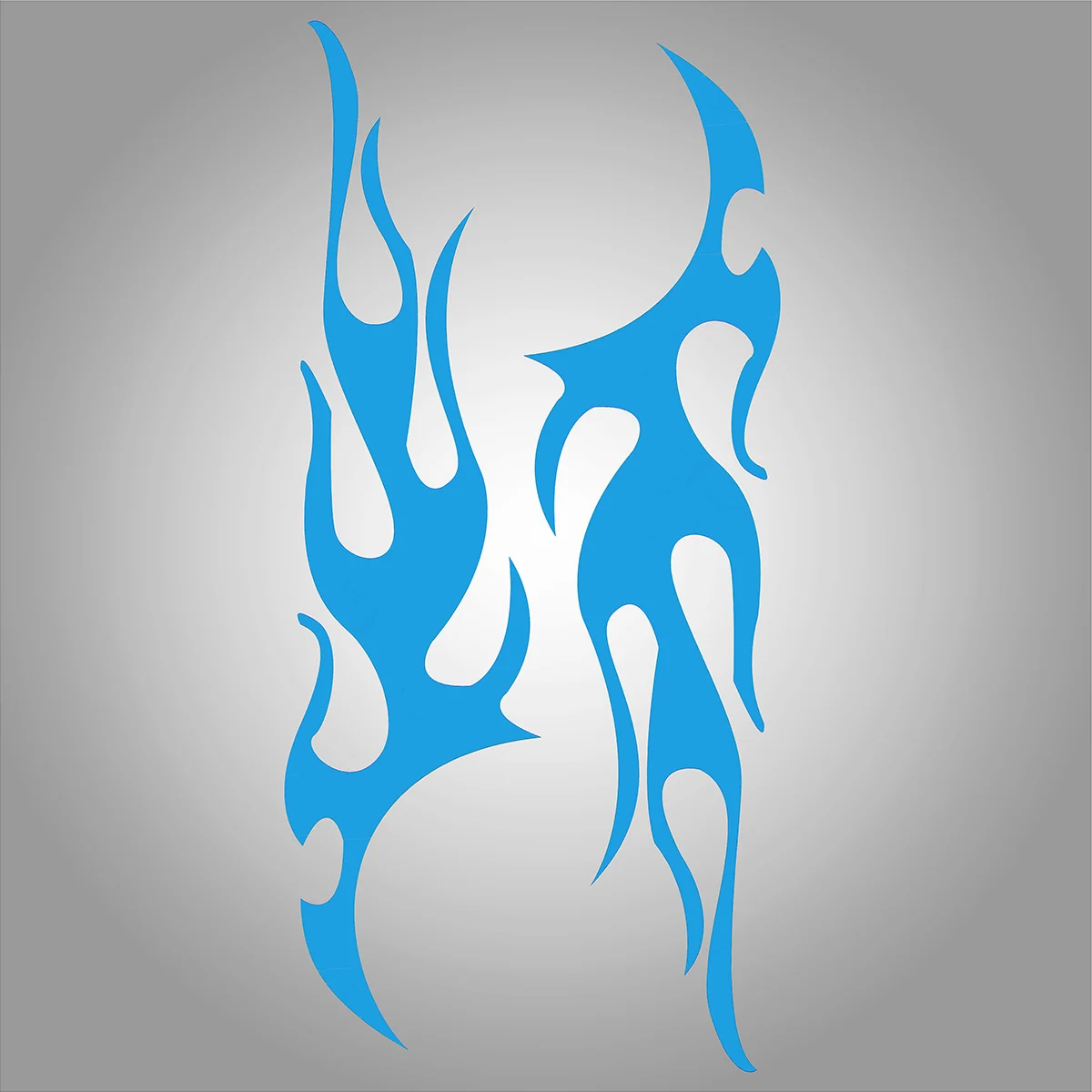 large 12/"x 48/" Side Vinyl Auto Car Side Body Graphics Decal Sticker Flame fire