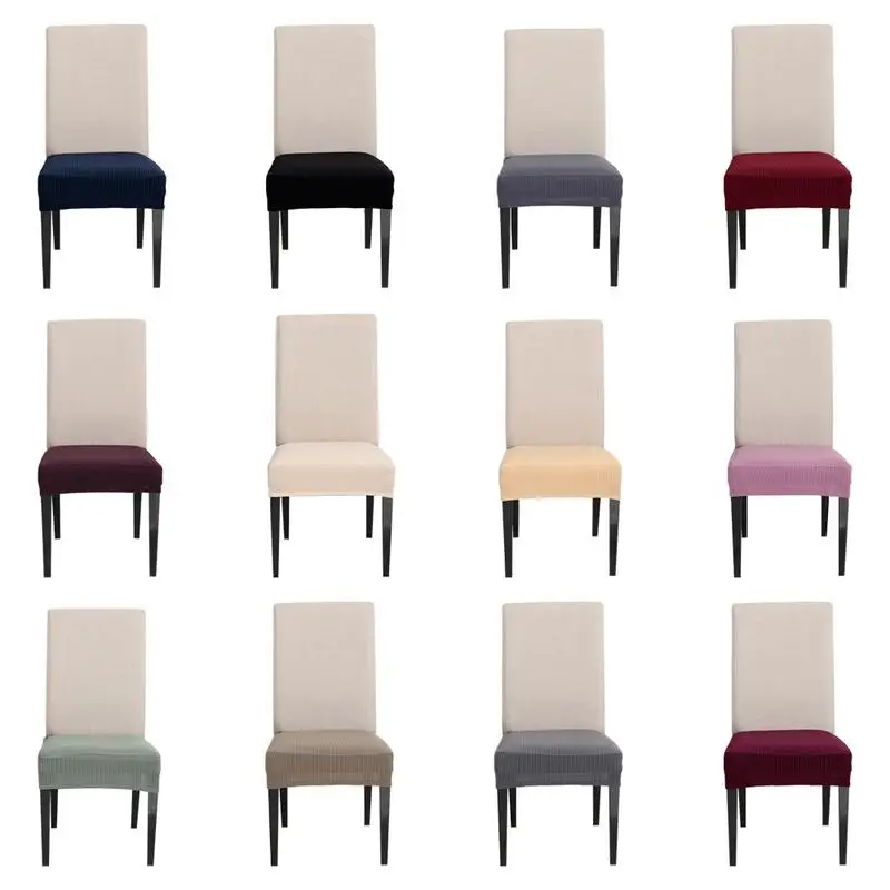 

Multicolor Knitted Padded Chair Cushion Four Seasons Western Style Plaid Waterproof Seat Household Accessories