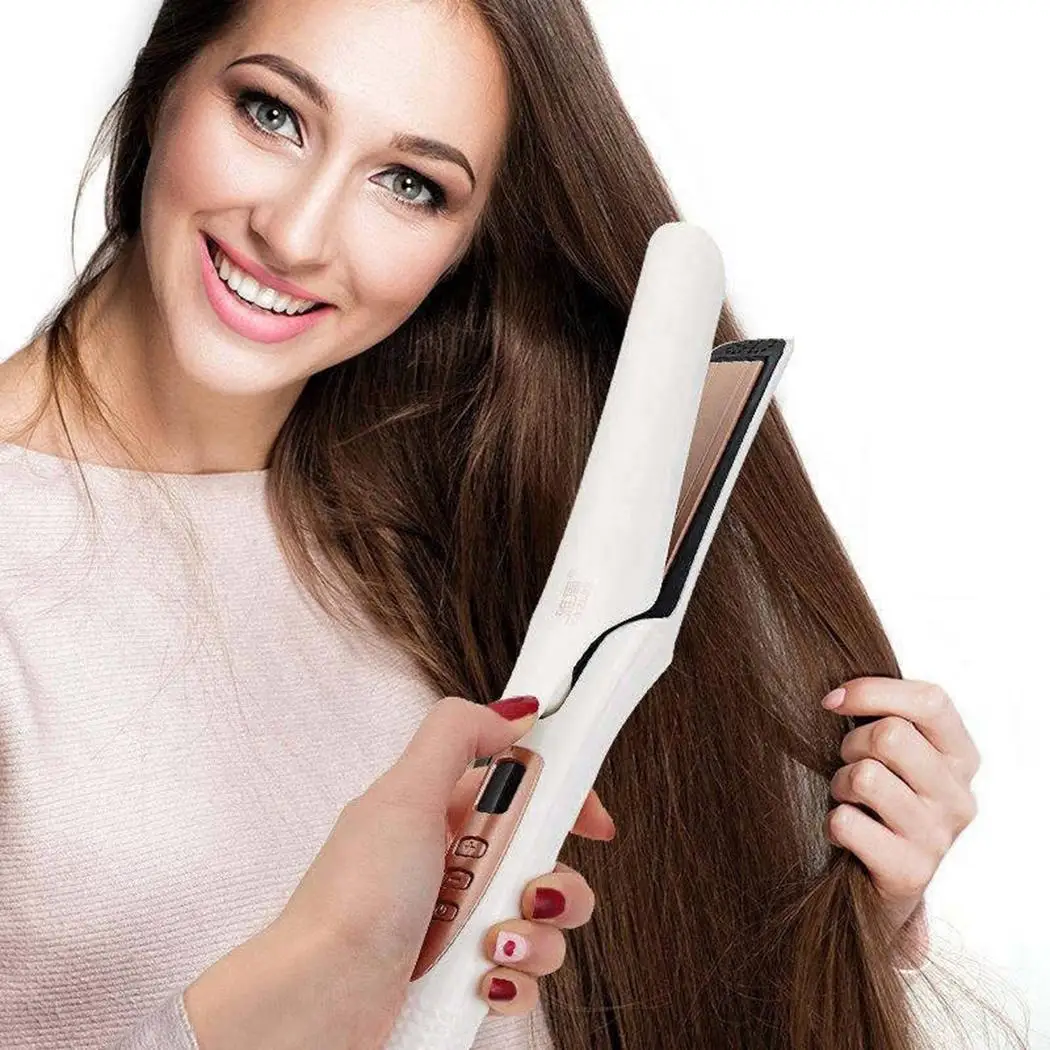 Ceramic hair straighteners with steam фото 107